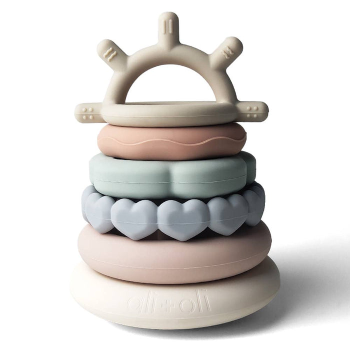 Ali+Oli Silicone Stacking Ring Tower