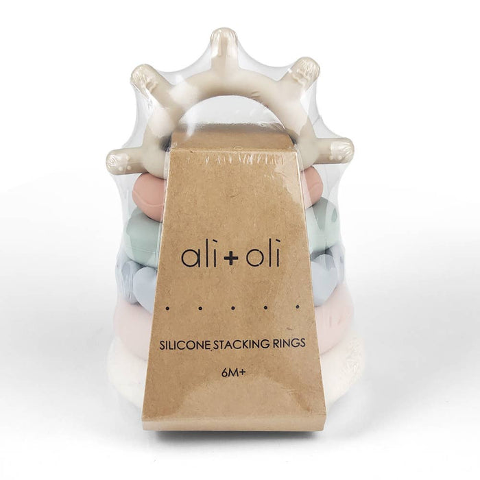 Ali+Oli Silicone Stacking Ring Tower