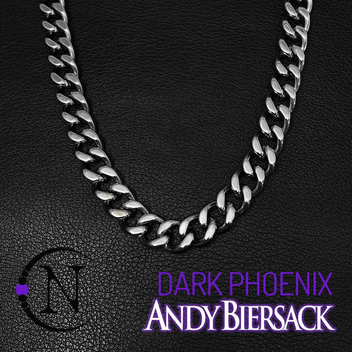 Andy Biersack Silver 2 Piece NTIO Necklace/Choker Stack