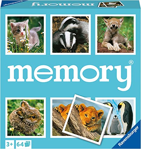 Animal Babies Memory Game