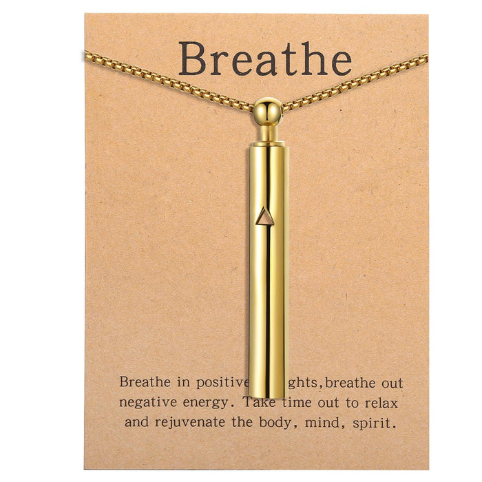 Anxiety Relief Necklace Niche Minimalist Accessory