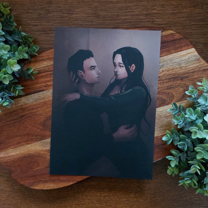 Art print: Audrey and Callan 2
