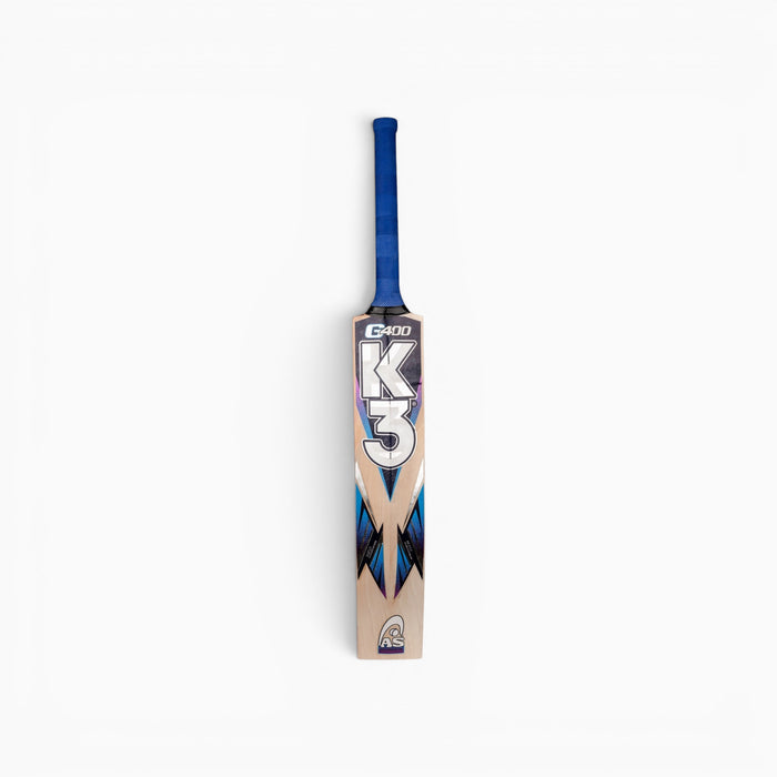 AS G400 English willow cricket bat, view 2