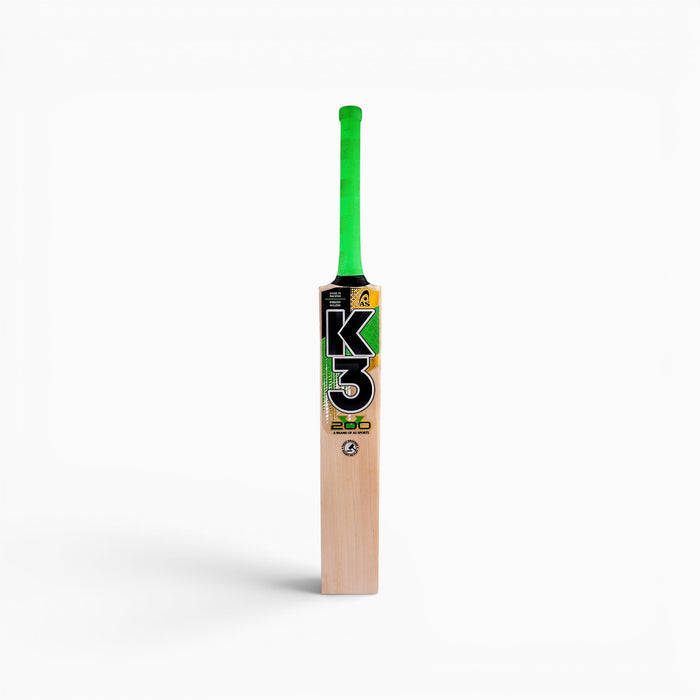 AS V200 English willow cricket bat, view 1