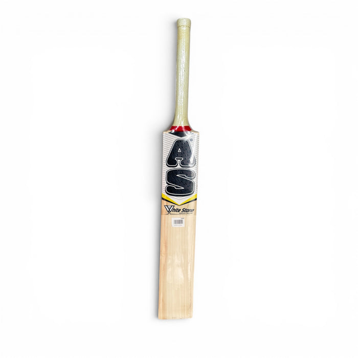 AS White Stone English willow cricket bat, view 2