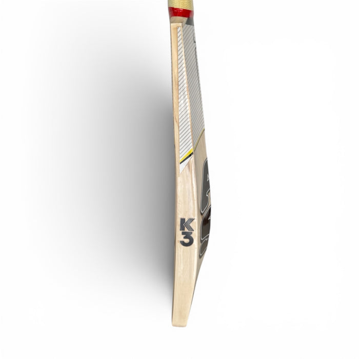AS White Stone English willow cricket bat, view 3