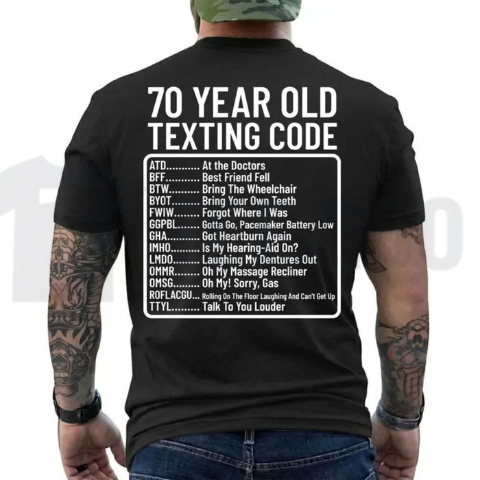 ATD At The Doctors 70th Birthday Tee – Funny Aging Humour Sarcastic Shirt