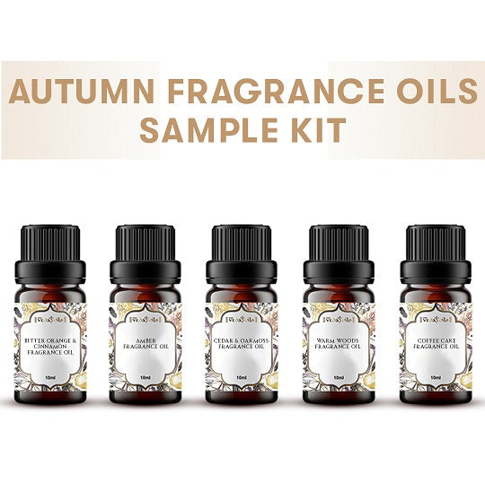 Autumn Fragrance Oils Sample Kit pack