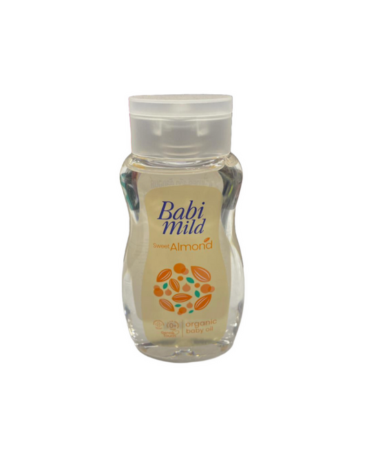 Babi Mild Sweet Almond Organic Baby Oil, 100 ml