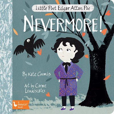 BabyLit Little Poet Board Books - Edgar Allan Poe: Nevermore!