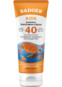 Badger: Kids Mineral Sunscreen Cream SPF 40