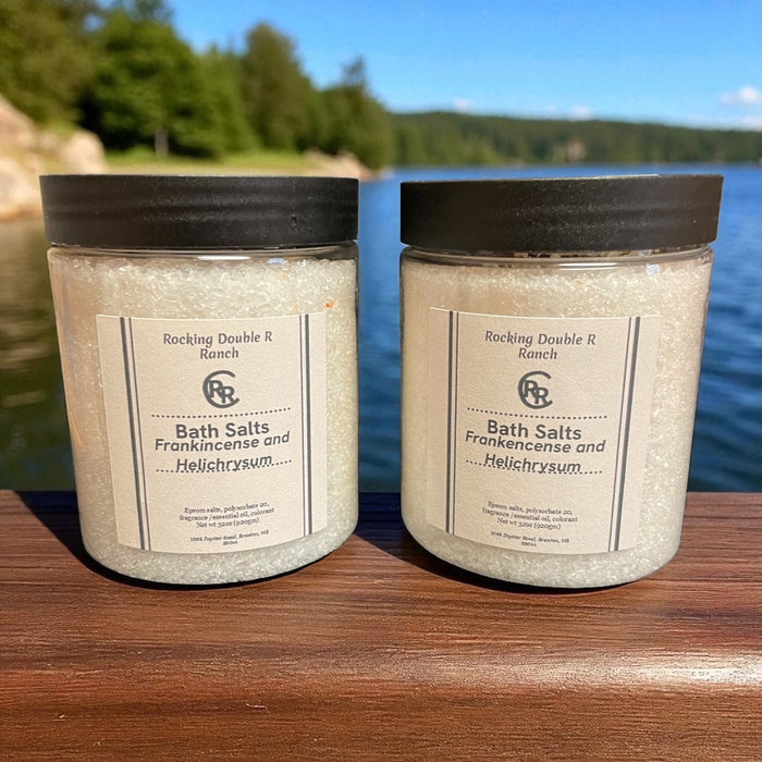 Bath Salts -- Frankincense and Helichrysum