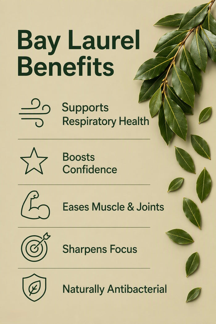 Bay Laurel Pure Essential Oil Benefits