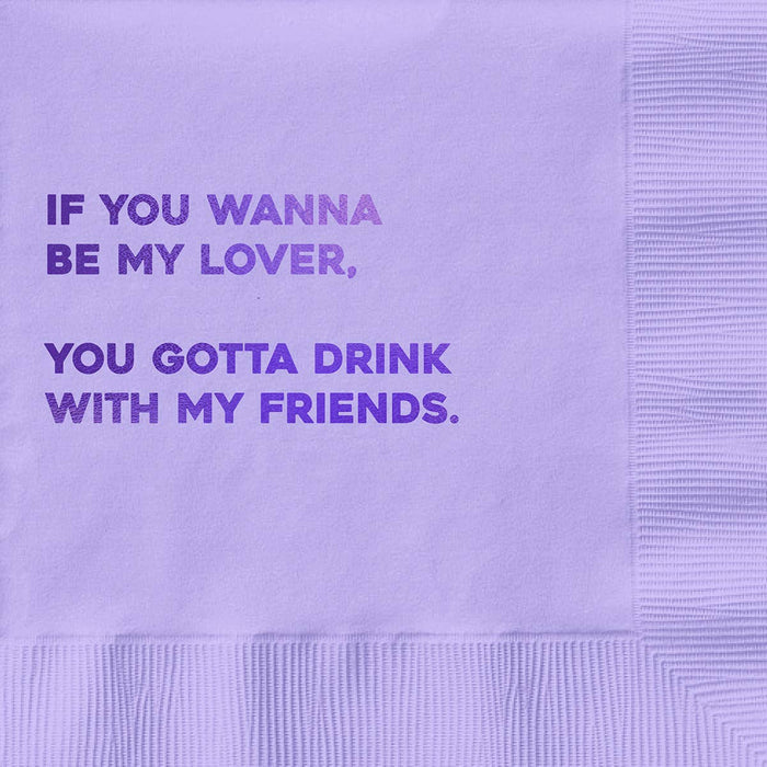 Be My Lover Napkins