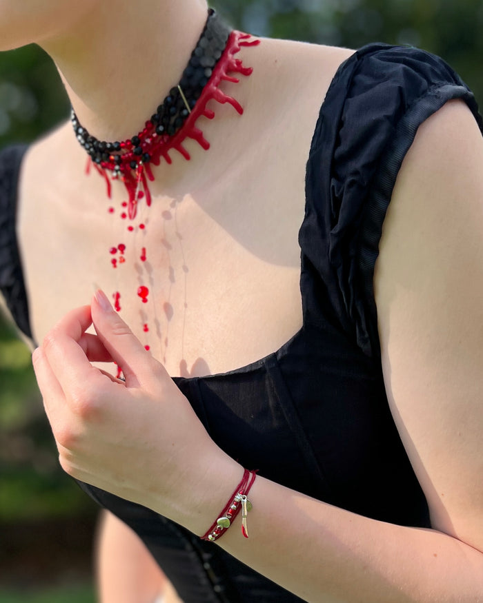 Bead Choker ~ Bleeders by Andy Biersack ~LIMITED EDITION