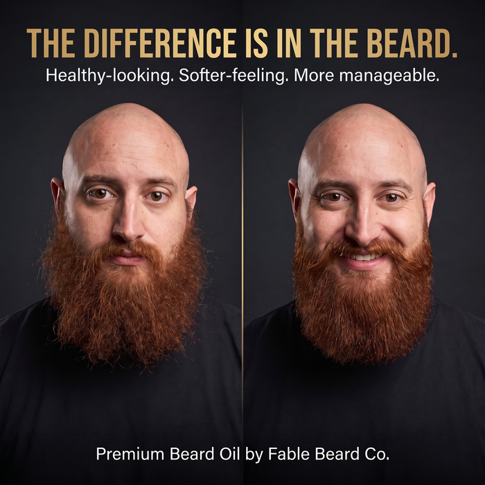 Beard Master - Beard Oil - Aged Leather, Killer Bee Honey, Cursed Apple Trees