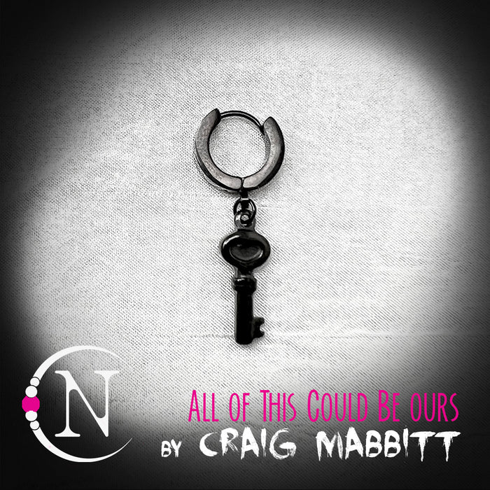 Black ~ All of This Could be Ours NTIO Earring by Craig Mabbit