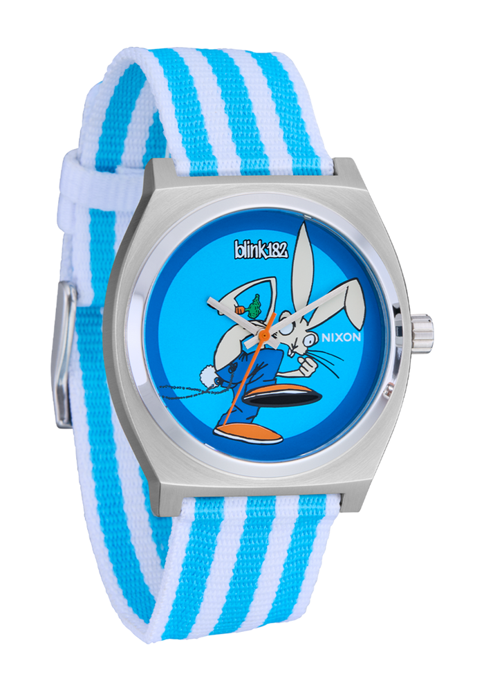 blink-182 Time Teller Nylon - Silver / Skankin Bunny