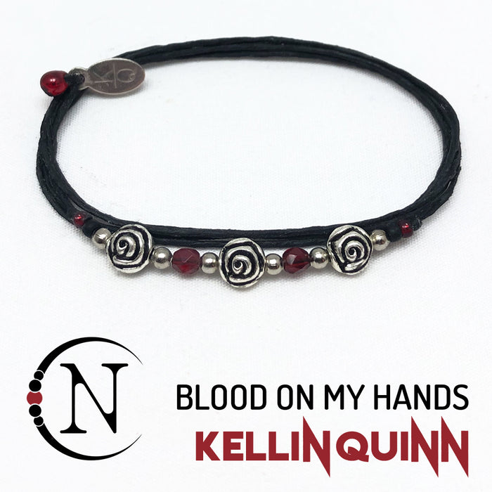 Blood On My Hands NTIO Bracelet by Kellin Quinn ~ RETIRING