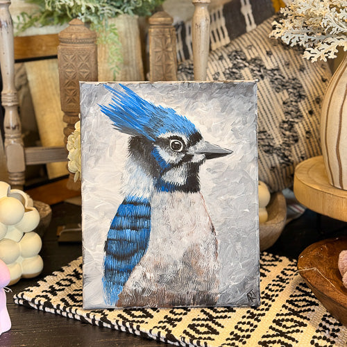 Blue Jay Canvas Art