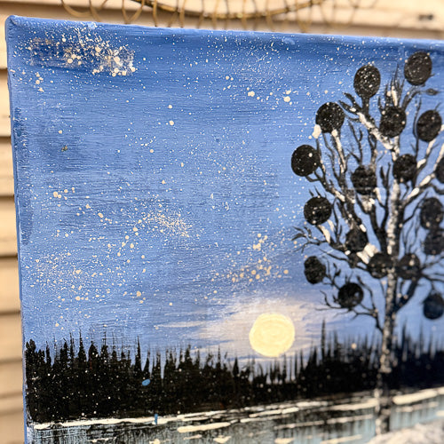 Blue Moon Canvas