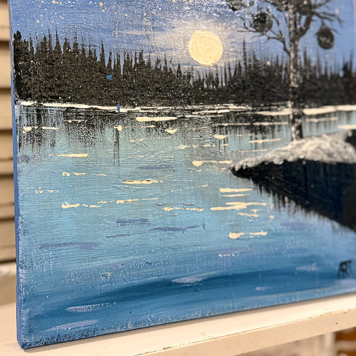 Blue Moon Canvas