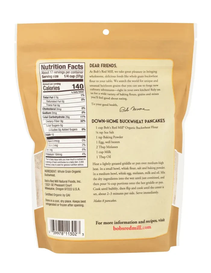 Bob's Red Mill: Buckwheat Flour