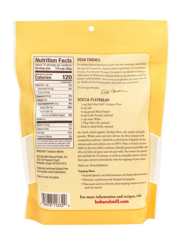 Bob's Red Mill: Chickpea Flour