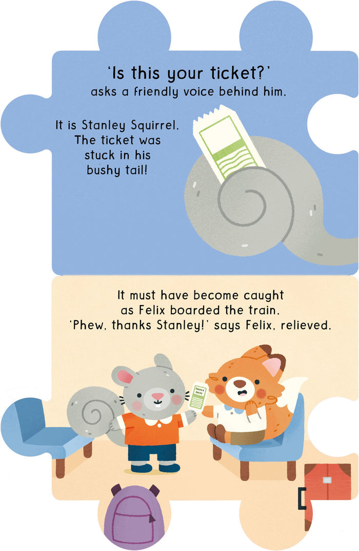 Book - Animal Train: Country - Spread 1