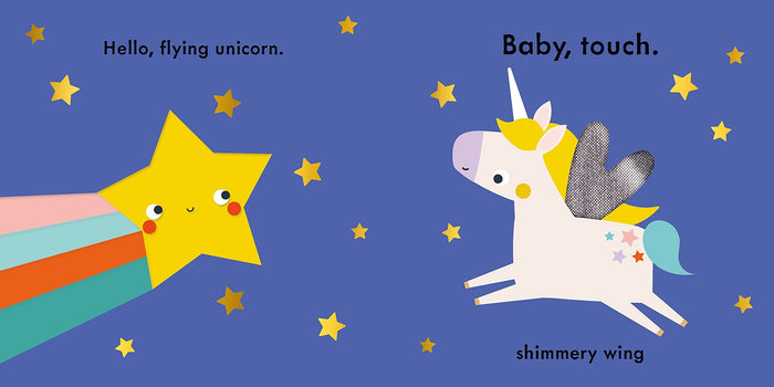 Book - Baby Touch: Unicorns - Spread 1