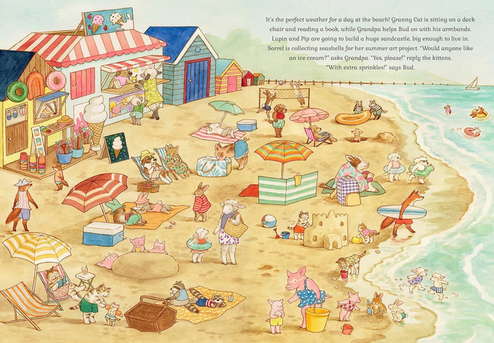 Book - Cat Family Four Seasons - Spread 4