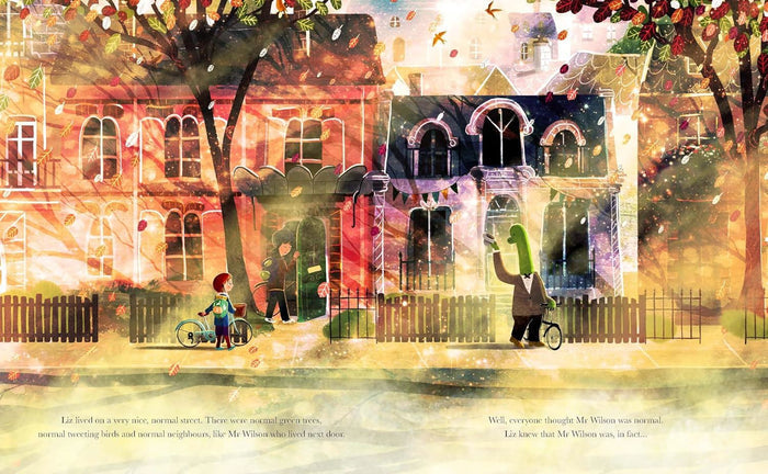 Book - Dinosaur Next Door - Spread 1
