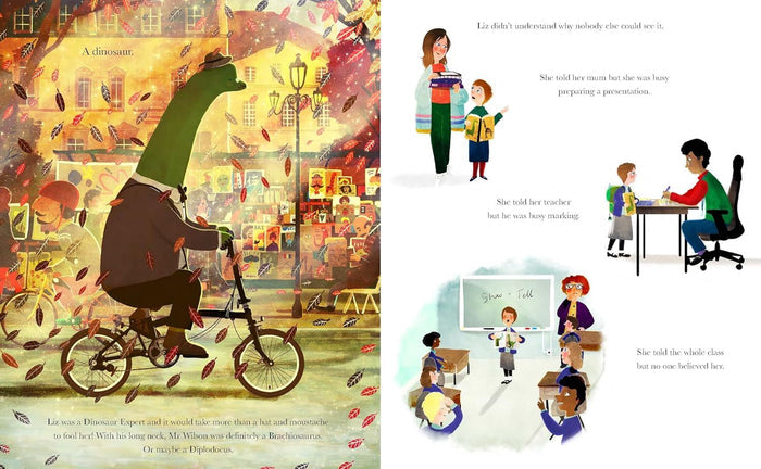 Book - Dinosaur Next Door - Spread 2
