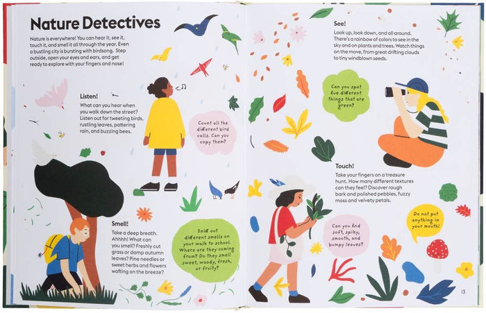 Book - Let's Play Outdoors: Exploring Nature - Spread 1