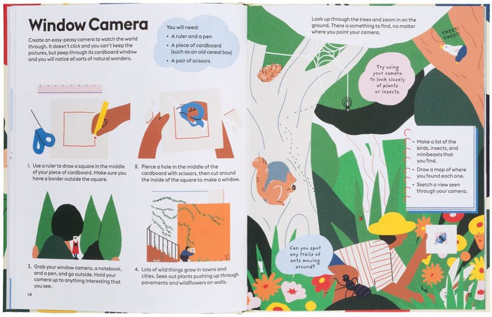 Book - Let's Play Outdoors: Exploring Nature - Spread 2