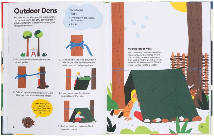 Book - Let's Play Outdoors: Exploring Nature - Spread 3