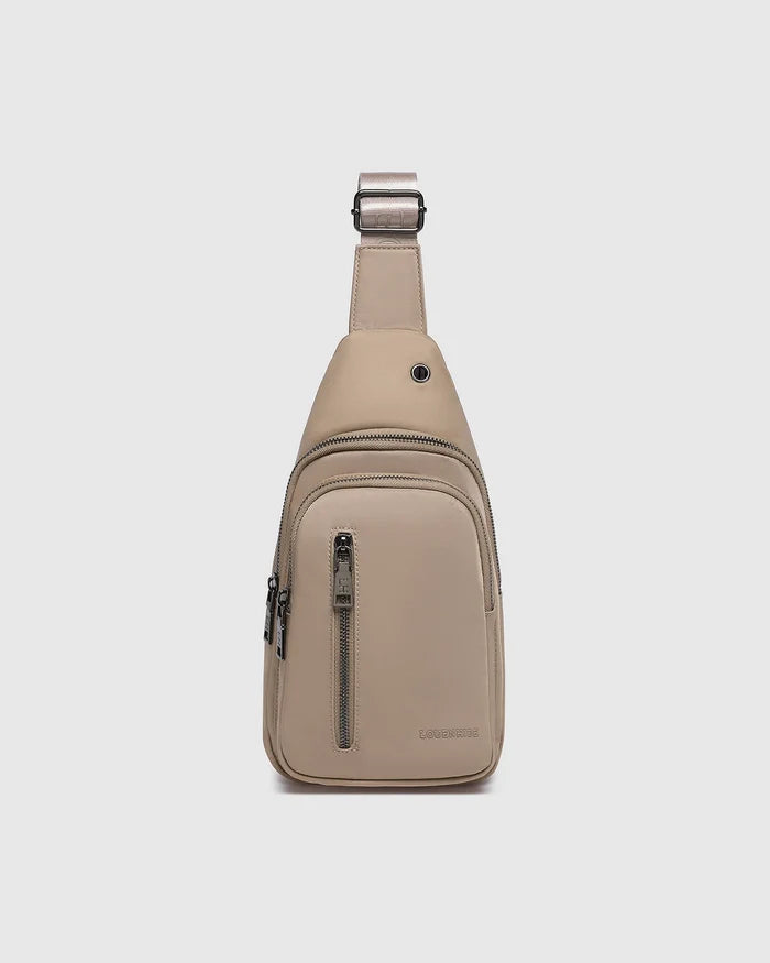 Boyd Nylon Sling Bag - Mocha
