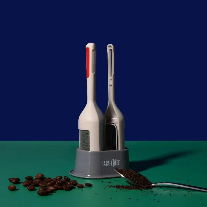 Brewstir 2-in-1 Tea & Coffee Infuser With Storage Resting Stand