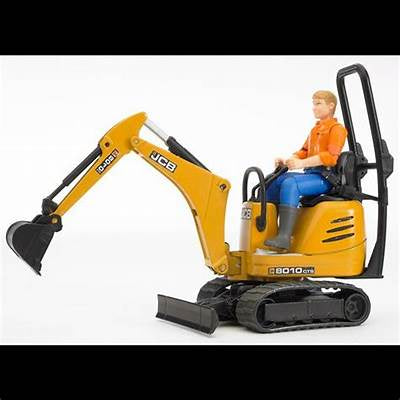 Bruder Micro JCB 8010 CTS Excavator & Worker