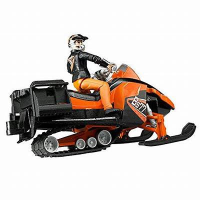 Bruder Snowmobile w/ Rider