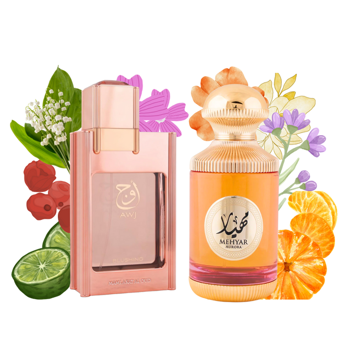 Bundle AWJ Blushing & Fleur Mehyar