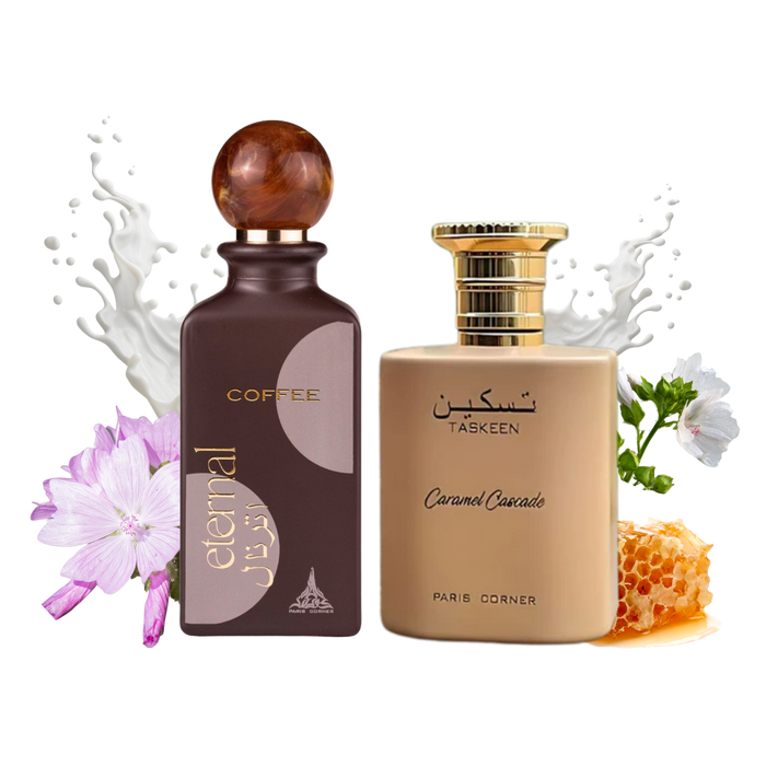 Bundle Taskeen Caramel Cascade & Eternal Coffee