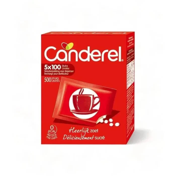 Canderel Sweetener Tablets 600 pack zero-calorie sweetener for drinks and desserts