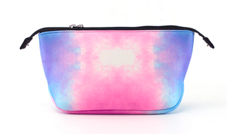 Chasing Portland Neoprene Cosmetic Pink Tie Dye - Taryn x Philip Boutique