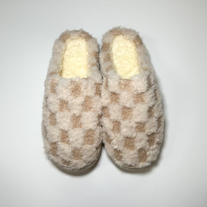 Checker Slipper BROWN