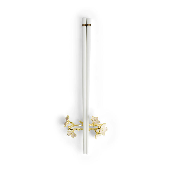 Michael Aram Cherry Blossom Chopsticks & Stands Set