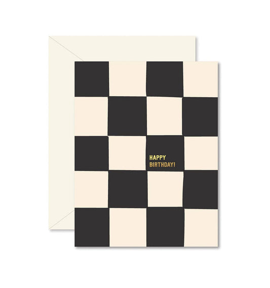 Chessboard Birthday Greeting Card - Olita Gifts & Goods
