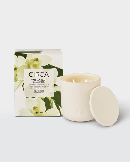 Circa 300g Vanilla Bean & Allspice Soy Wax Candle
