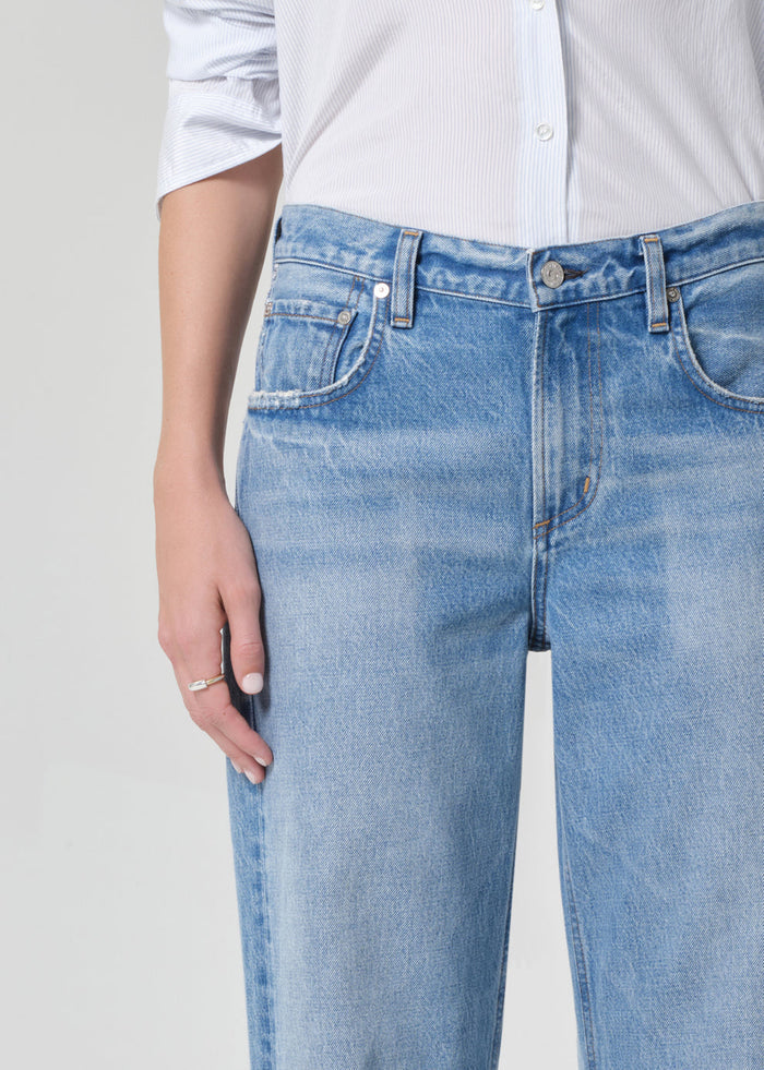 Citizens of Humanity Lindz Easy Straight Crop Jean in Cupid