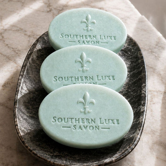 CITRUS PAPILLON LAVISH LATHER "BLOOMING ELEGANCE" GUEST SOAP SET - Southern Luxe Savon